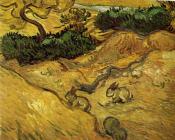 文森特 威廉 梵高 : 草地上的两只兔子